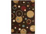 Safavieh PRL6851 2591 3 2 ft. 7 in. x 5 ft. Small Rectangle Country Floral Porcello Brown Multicolor Area Rug