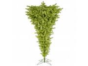 Vickerman A107876 7.5 ft. x 60 in. Christmas Tree Lime UpsideDown Dura500CL