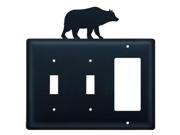 Village Wrought Iron ESSG 14 Switch Cover Triple Bear
