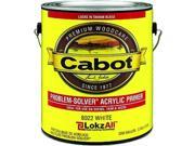 Cabot 18022 1 Gallon Problem Solver Loxall Acrylic Primer White