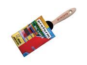 Proform C4.0BS 4 in. Contractor Straight Cut PBT Brush With Beaver Tail Handle