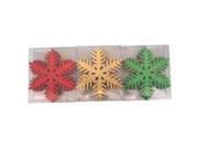 Holidaybasix Ornament 6In Snowflake 12Pc C 122291