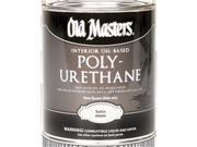 Old Masters 49604 Satin Oil Based Polyurethane 1 Quart