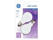 GE Lighting 74038 Ceiling Fan Bulb White 2 Pack