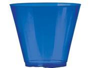 Amscan 350366.105 Royal Blue Plastic Cups Pack of 648