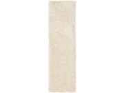 Safavieh SG240A 3 3 x 5 ft. Small Rectangle Shag Flokati White Hand Tufted Rug