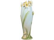 Unicorn Studios AP20042AA Tiger Lily Flower and Lady Bug Porcelain Vase