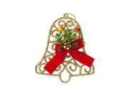 Bulk Buys SA545 36 7 in. Christmas Glitter Bell Hanging Decoration