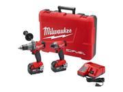 Milwaukee Elec Tool 2897 22 M18 2 Tool Combo Kit