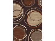 IMS 27130081894023 Geometric Modern Design Contemporary Accent Rug Gray 2 x 3 ft.