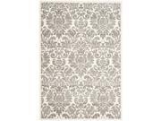 Safavieh PRL3714A 5 5 ft. 3 in. x 7 ft. 7 in. Medium Rectangle Contemporary Porcello Grey Ivory Area Rug