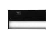 Nicor Lighting NUC 3 08 BK 8 in. Slim Dimmable LED Under Cabinet Light Fixture – Black