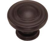 Laurey 51866 1.38 in. Oil Rubbed Bronze Knob Pack of 25