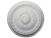 Ekena Millwork CM27BR 27 in. OD x 2.50 in. P Architectural Accents Brunswick Ceiling Medallion