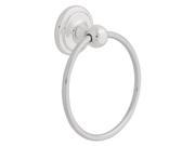 Franklin Brass 9016PC 2.6 L in. Jamestown Towel Ring Polished Chrome 1 Pack