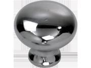 Laurey 54426 1.25 in. Polished Chrome Knob Pack of 25