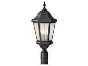 Feiss OL5907BK Martinsville 22.25 in. 1 Light Outdoor Lantern Black