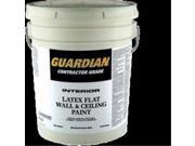 Valspar Paint 255 5 Gallon White Guardian Contractor Interior Latex Flat Wall Ceiling Paint
