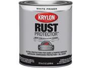 Krylon K06921100 1 Quart White Primer Rust Protector Enamel