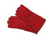 Minuteman A 12 Hearth Gloves Short Red