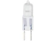 Westinghouse 04734 3.11 x 3.15 in. 20W 12V JC Frosted Halogen Light Bulb Pack of 6