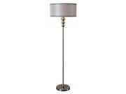 Kenroy Home 32820BS Margot Floor Lamp Brushed Steel