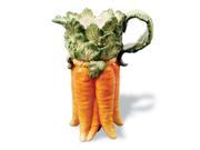 Kaldun and Bogle 071178 10L x 5W x 11H Carrot Pitcher Painted hand Crafted Pack of 1