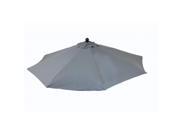 Heininger Holdings 1195 9 ft. Premium Slate Grey Patio Umbrella
