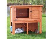 TRIXIE Pet Products 62301 Rabbit Hutch With Sloped Roof Medium