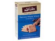 Back To Nature 8.5 Oz. Back To Nature Crackers Harvest Wheel White Pack Of 12