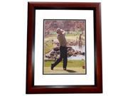 8 x 10 in. Mark Omeara Autographed Golf Photo Masters Winner Mahogany Custom Frame