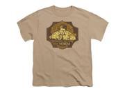 Trevco Cheers The Norm Short Sleeve Youth 18 1 Tee Sand Large