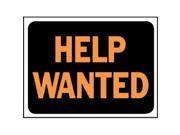 Hy Ko Products 3034 9 x 12 in. Plastic Help Wanted Sign Pack Of 10
