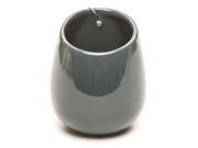 Deroma 5700574A 4.1 x 4. 93 In.Teal Ari Wall Pot