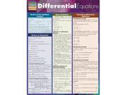 BarCharts 9781423220329 Differential Equations Quickstudy Easel