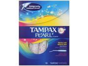 Tampax Pearl Regular Absorbency Fresh Scent 18 Count