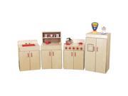 Wood Designs 10002 Set Of Four Classic Appliances With Deluxe Hutch