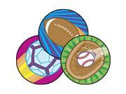 TREND ENTERPRISES INC. T 83423 STINKY STICKERS SPECTACULAR SPORTS