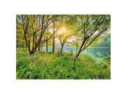 Brewster Home Fashions 8 524 Spring Lake Wall Mural Wall Mural 145 in.