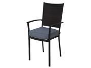 Four Seasons 720.109.001 Concord Wicker Back With Cushion Stationary Dining Chair