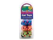 Penn Plax CAT538 Fuzzy Mice Cat Toy 6 Pack