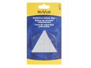 Nuvue 2616 Triangles Reflective Tape White 3 In.