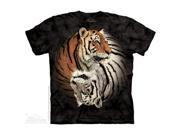The Mountain 1040493 Yin Yang Tigers T Shirt Extra Large