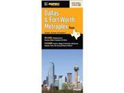 Universal Map 12834 Dallas Fort Worth Metroplex Fold Map