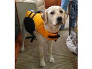 Petego SALTYDOG S OR Salty Dog Pet Life Vest Small Orange Fits girth 22 in. to 27 in.