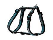 Rogz SJ02 BK Dogz Fancydress H Harness Armed Response Extra Large Turquoise Chrome