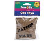 Penn Plax CAT532 Catnip Burlap Bag Cat Toy Pack of 6