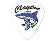 Clayton SH38 Sand Shark Standard Guitar Picks 0.38 mm 36 Pieces