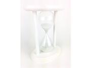 Cray Cray Supply White Oval Hourglass with White Sand