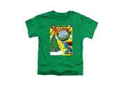 Trevco Dc Cover No. 93 Short Sleeve Toddler Tee Kelly Green Large 4T